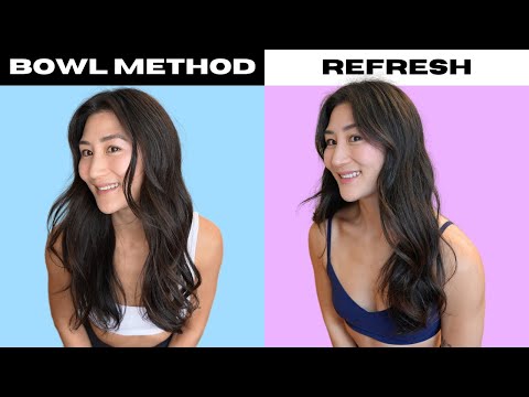 HIGH vs LOW EFFORT Wavy Hair Routine (1C/2A): Is there a difference?