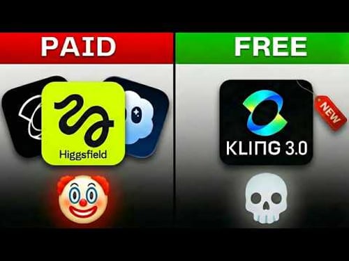 Kling AI 3.0 Just Killed These Paid AI Tools 💀 (Unlimited Credits?)