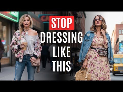 13 OUTDATED Clothing Items Women Over 40 Should REPLACE Now!