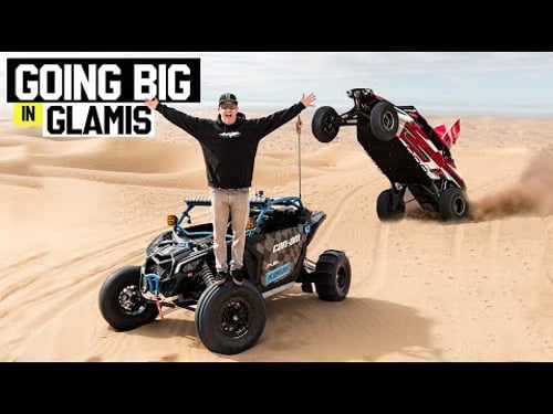 Ken Block's Ultimate Sand Slayer Vs. 2000HP Wheelie Monster