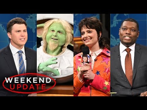 Weekend Update ft. Kyle Mooney and Sarah Sherman - SNL