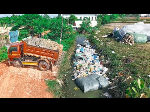 The population are delighted when the private company makes a road for them