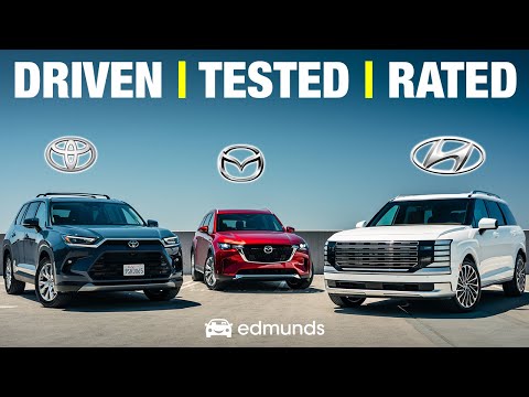 Hyundai Palisade vs. Toyota Grand Highlander vs. Mazda CX-90 | 3-Row SUV Comparison Test