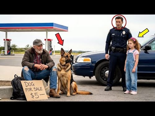 "Can I Buy That Retired Police Dog, Daddy?” — Dad Looked at the Dog and Froze…