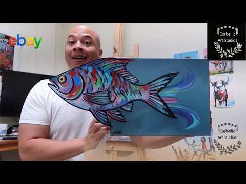Here's How To Paint Gallery Fish in 5 Minutes (No Art Experience Needed)