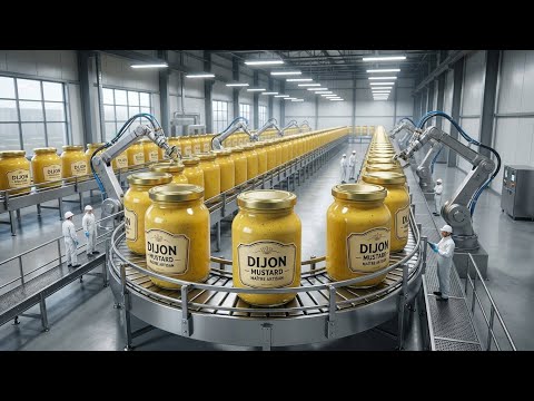Dans une Usine de Moutarde : De la Graine à la Pâte Piquante (Processus Complet)