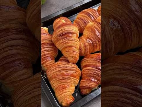 Modal Tepung! Saya ketagihan membuat croissants di rumah sendiri #pastry