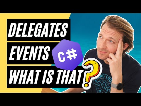 Delegates & Events in C# Explained for Beginners (a little of Event-Driven Development)π