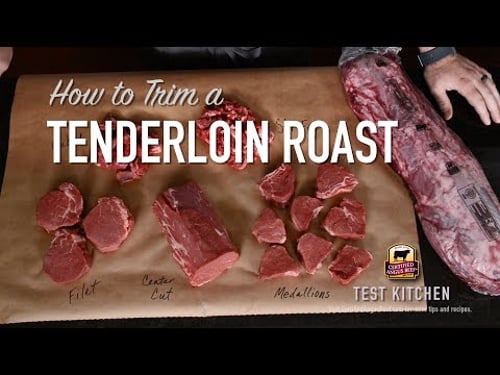 How to Trim a Tenderloin Roast