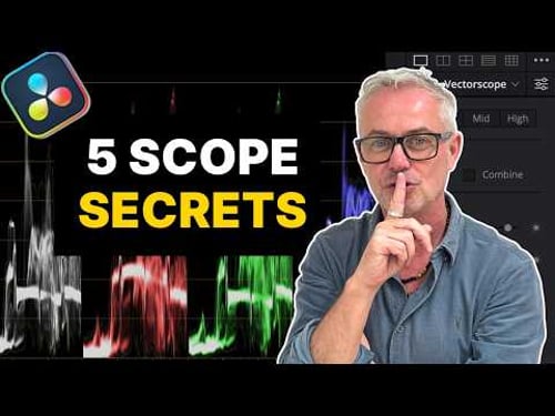 5 Hidden Scope Settings You Should Be Using in Resolve
