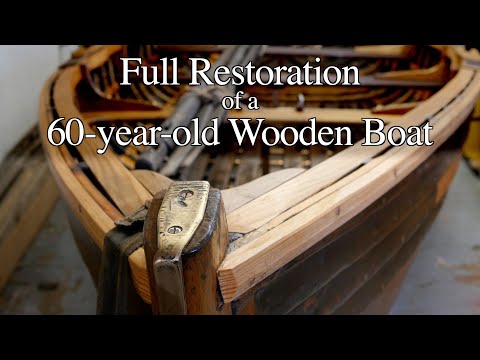 Full restoration of a 60-year-old wooden boat