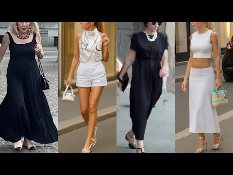 ITALIAN STREET FASHION LOOKS 2025 🇮🇹 MILAN HOTTEST JULY TRENDS | EFFORTLESSLY CHIC SUMMER OUTFITS