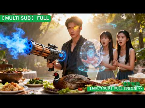 With a system in hand, wielding a Gatling, and with the twin wives... (in a threesome)