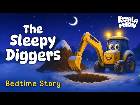 Goodnight Sleepy Diggers πͺπ₯± Cozy Bedtime Story for Kids π€