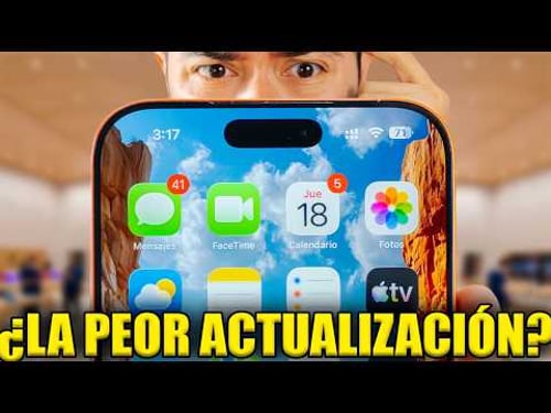 Cuidado con iOS 26.2.1 ❌ Lo Mejor del iPhone 18 NO es lo que Esperas
