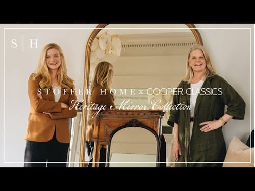 Stoffer Home Exclusive Mirrors Inspired by Jean's Personal Collection