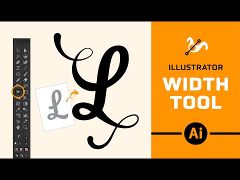 How to use the Width Tool in Adobe Illustrator