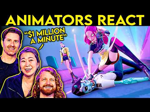 Animators React to KPop Demon Hunters - ft. THE DIRECTORS!