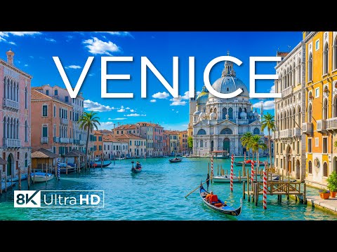 Venice 8K – Floating Palaces, Silent Canals & Timeless Romance of Italy’s Water City