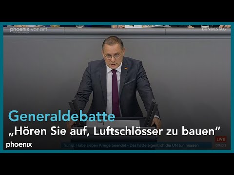 Generaldebatte: Tino Chrupalla (AfD, Co-Vorsitzender) am 24.09.25