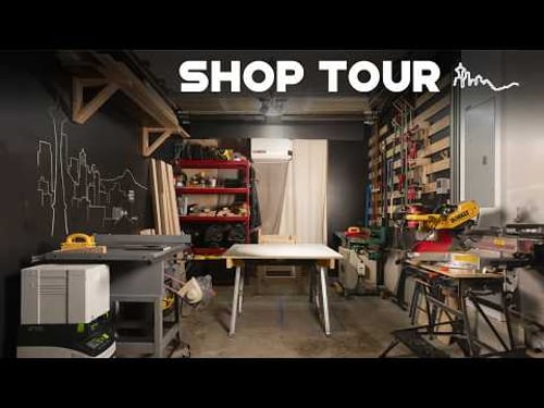 Ultimate One-Car Garage Woodshop Tour