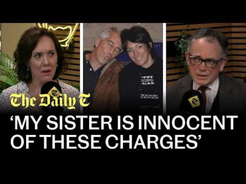 Exclusive Ian Maxwell interview: My sister Ghislaine is being used as a scapegoat | The Daily T