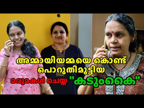 അമ്മായിയമ്മയോട് പ്രതികാരം ചെയ്ത മരുമകൾ .🫢
