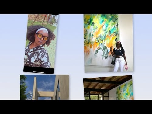 Vlog|| come with me at Gihanga institute contemporary Art Kimihurura