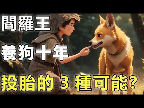 養狗一時樂,輪回修羅場?閻羅王解密:養狗十年,你投胎的3種可能【寵物|因果|佛學】