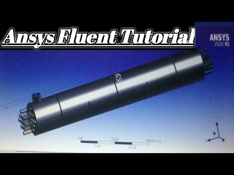How to draw Shell and tube Heat exhanger Part 1: Ansys Fluent