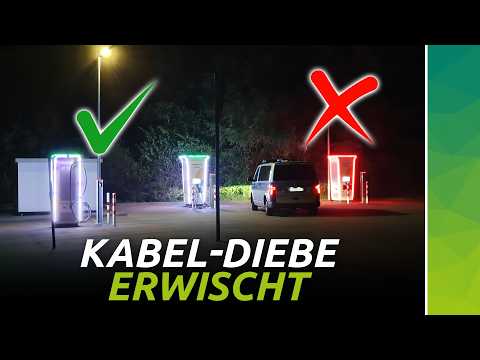 Kabeldiebstahl an Ladestationen: Die Betreiber schlagen zurück!