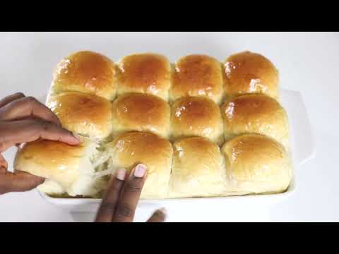 How To Make Bread At Home - Soft Fluffy Dinner Rolls