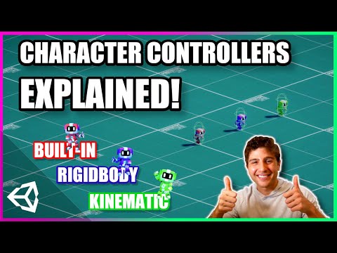 How to Move Characters In Unity 3D | Character Controllers Explained