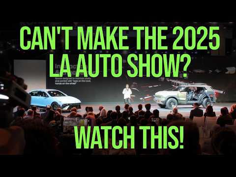 Full Tour of the 2025 Los Angeles Auto Show! #automobile