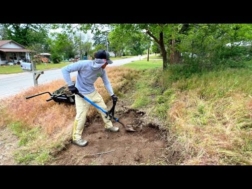 I UNEARTHED this BURIED pathway after the owner RELOCATED to a NURSING HOME