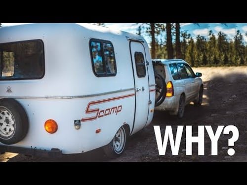 WHY We Chose to LIVE in a 13ft Scamp Trailer