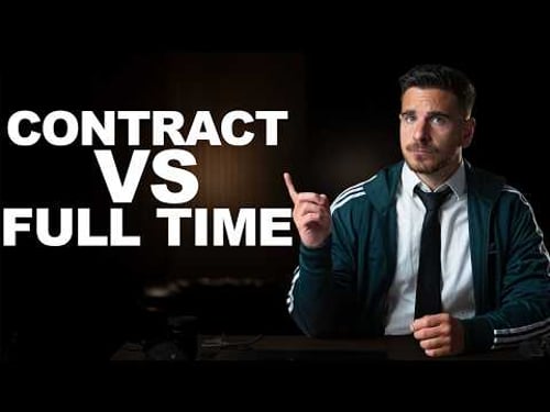 IT Contracting vs. Full-Time Work: Should You Do Contracting?
