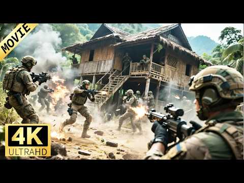 Intense rescue! Terrorists with hostages; military helicopter strikes their base