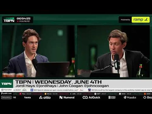 TBPN | Wednesday, June 4th