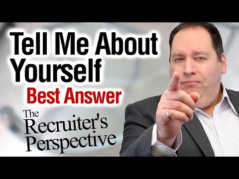 Tell Me About Yourself | What this Interview Question is All About. (with former CEO)
