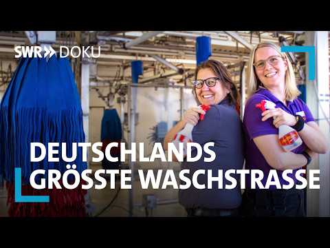 Die Hochglanzprofis - Deutschlands größte Auto-Waschstraße in Stuttgart | SWR Doku