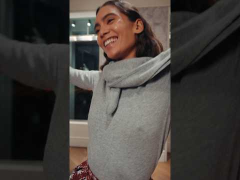 #odlrfall2025 introduces a textured plaid print in a graphic statement for day.