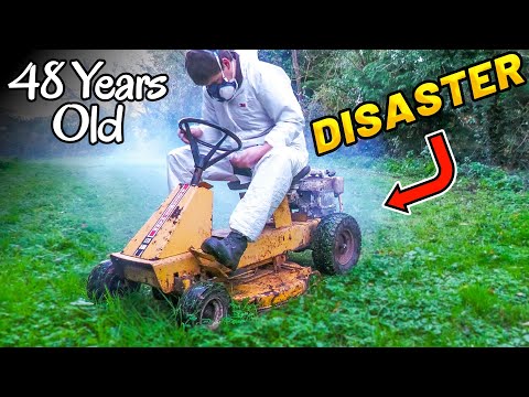 DISASTER! EVERYTHING IS WRONG | Vintage Mower - Will it Run?