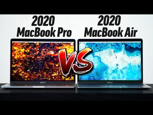 2020 MacBook Pro vs 2020 MacBook Air - Full Comparison!