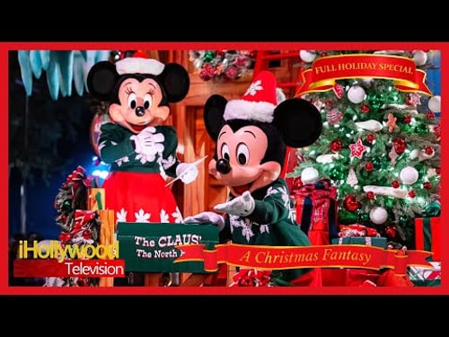 2025 Disneyland's A Christmas Fantasy Parade | Disney Full Holiday Special