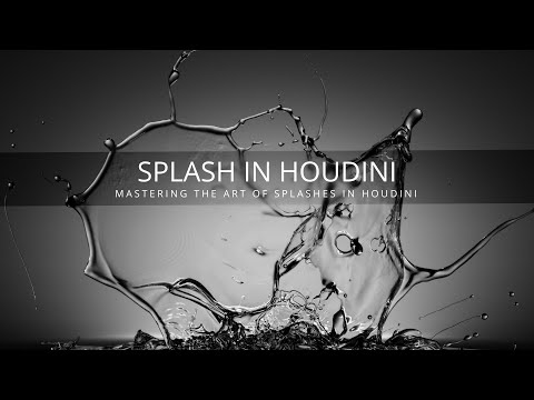 Mastering Fluid Splashes with Houdini | Full Tutorial