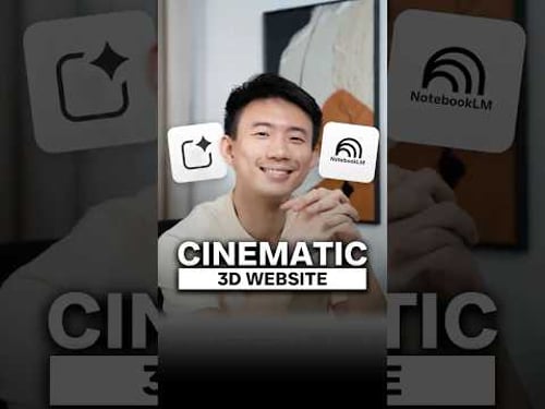 I Vibecoded This Cinematic Website With Google AI Studio