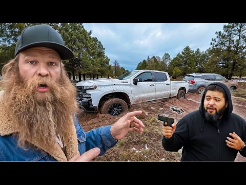 They Blocked The Road For 24 Hours And He’s Gotta Gun!