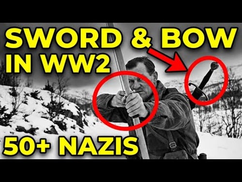 How One British Soldier's "INSANE" Sword and Longbow Killed 50+ Nazis — In World War 2