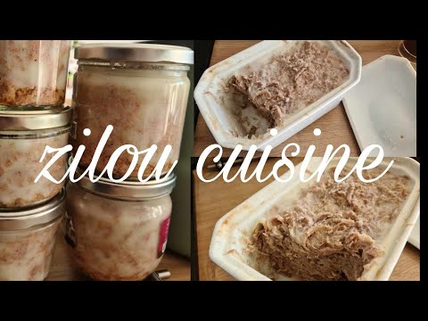 mes rillettes de porc